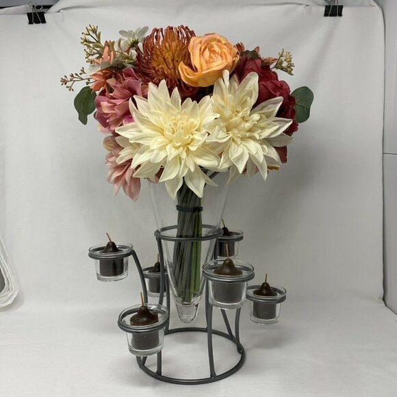Unbranded Other - Tealight & Votive Holder w/Vase Centerpiece